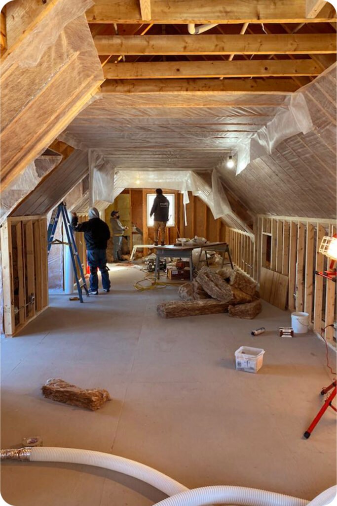 Fiberglass Attic Insulation Wilmington NC | RW Housing